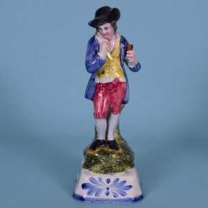 Pearlware Figure of a Man
