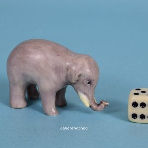 Staffordshire Miniature Elephant.