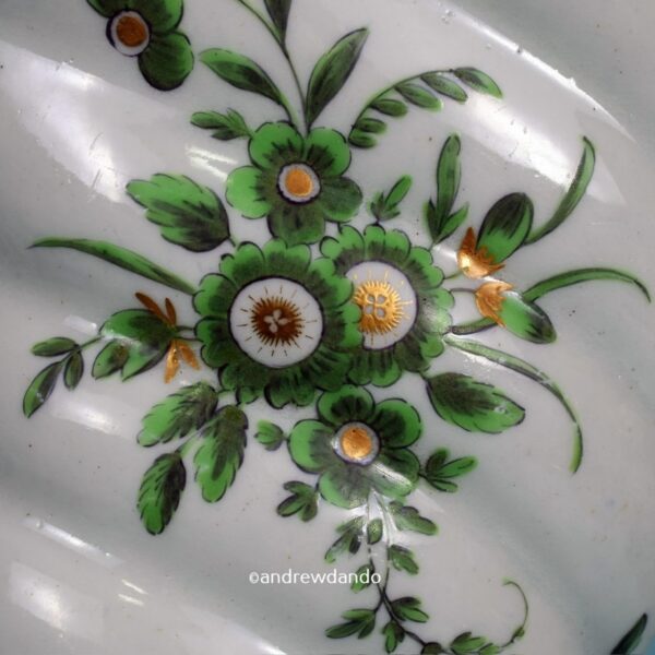 Dr Wall Worcester Porcelain Cornucopia/Wall Pocket - Image 4