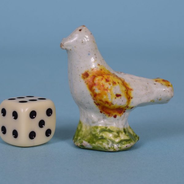 Staffordshire Pottery Bird Whistle.