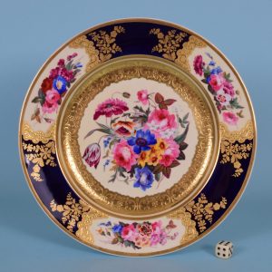 Chamberlains Worcester Cabinet Plate.