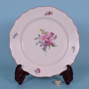 Mennecy Porcelain Plate (2)