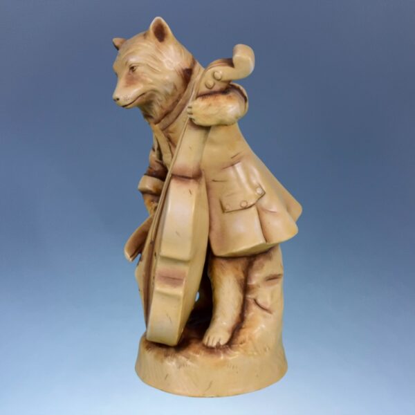 Dresden Anthropomorphic Musician Figure - Bear - Image 4