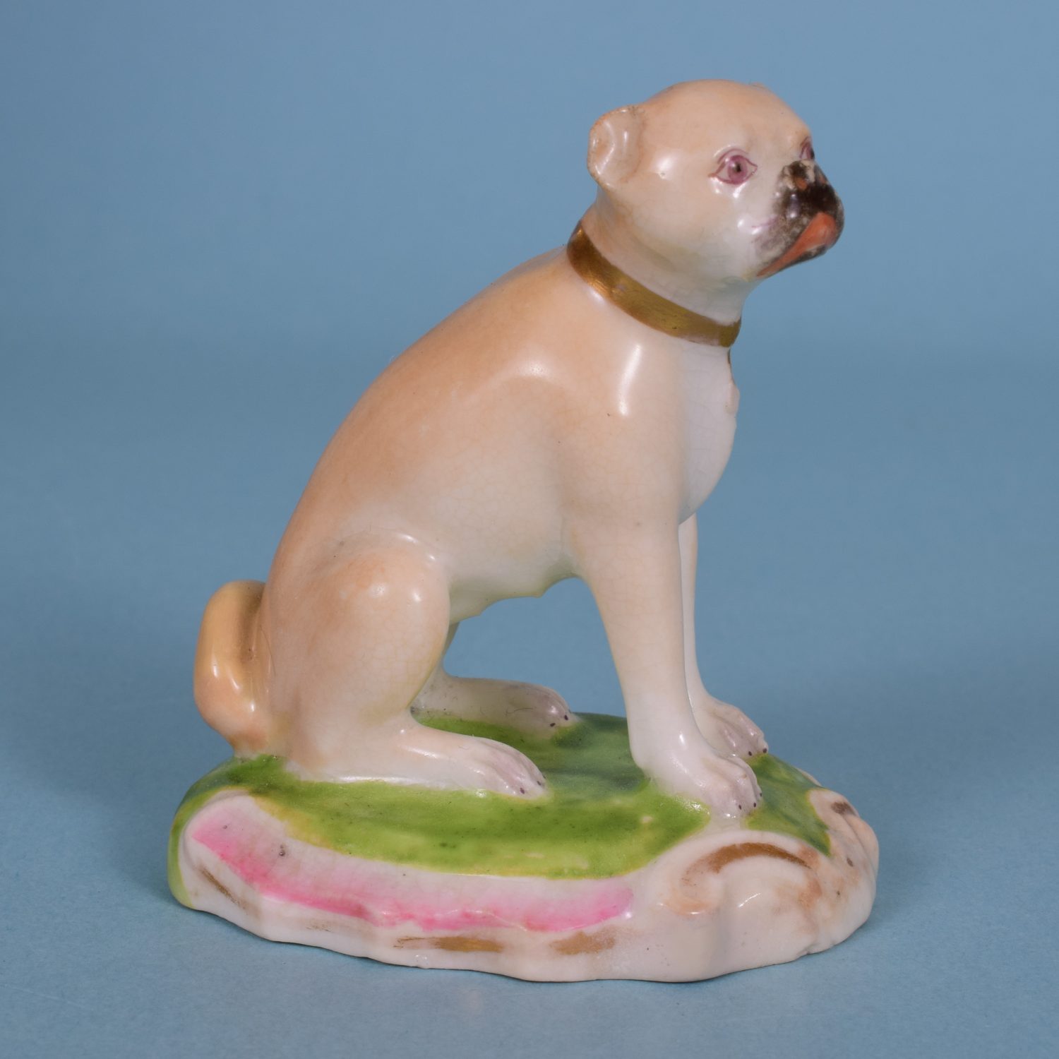 English Porcelain Pug Dog, circa 1800 – Andrew Dando – Antique Pottery ...