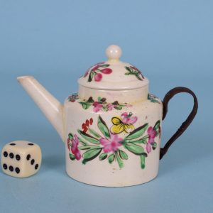 Creamware Toy Teapot.