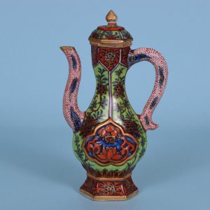 Chinese Export Hexagonal Ewer.