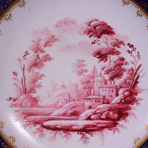 C18th Italian Porcelain Tea Cup & Saucer, c1780 - Image 6