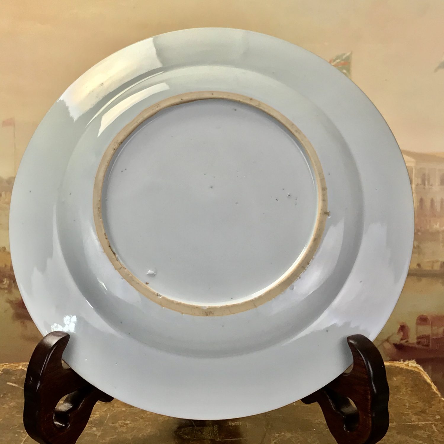 C18th Chinese Export Porcelain ‘Famille Rose’ Plate.
