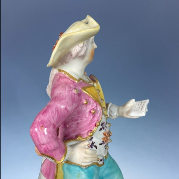 Pair of C18th Derby Figures - 'The Garland Shepherds' - Image 3
