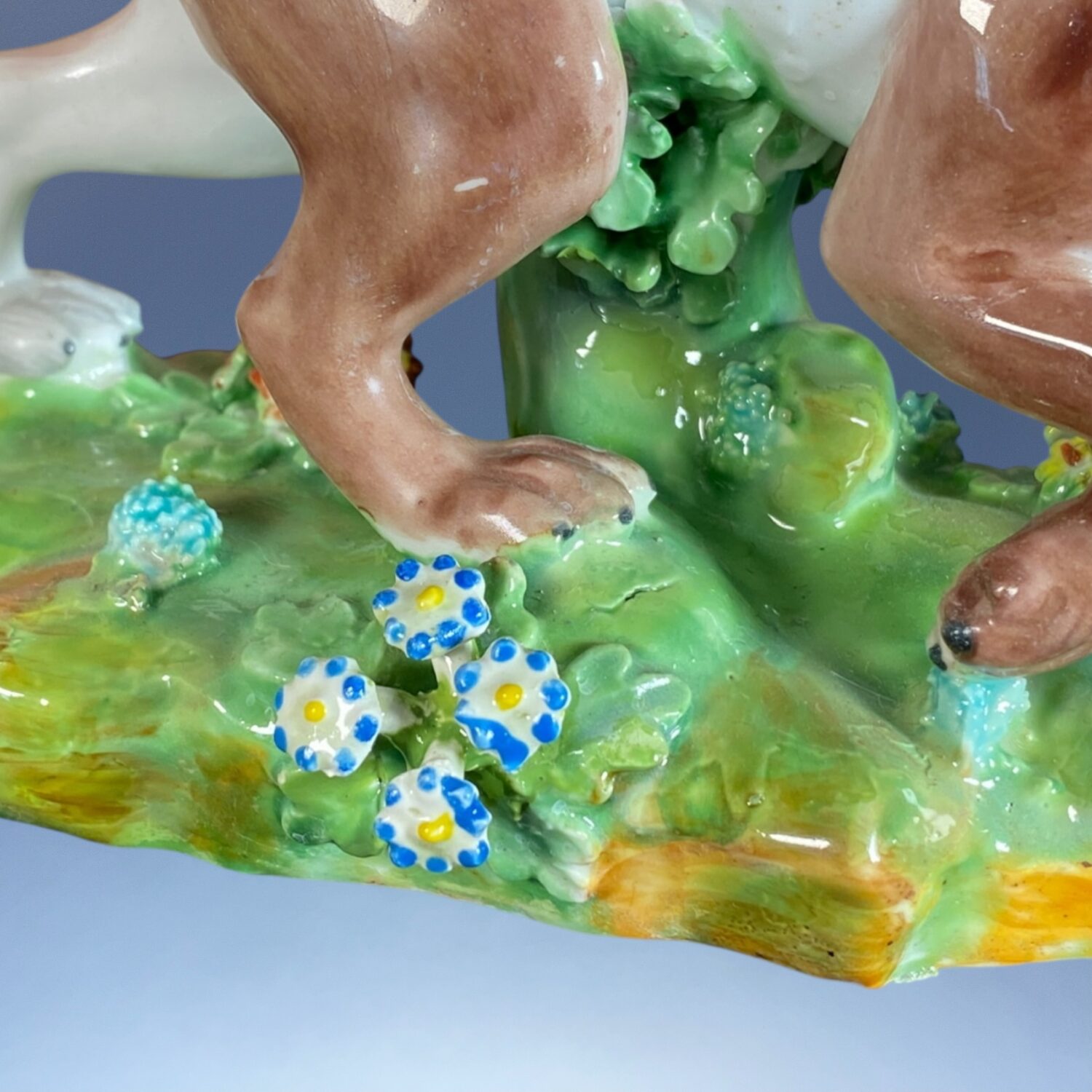 Derby Porcelain Model of a Spanish Pointer. - Image 6