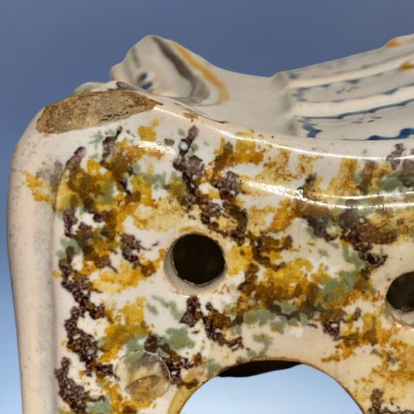 European Faience Bough Pot - Image 2