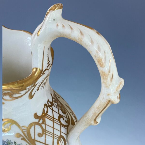 English Porcelain Presentation Jug - Samuel Giles R.N. - Image 8