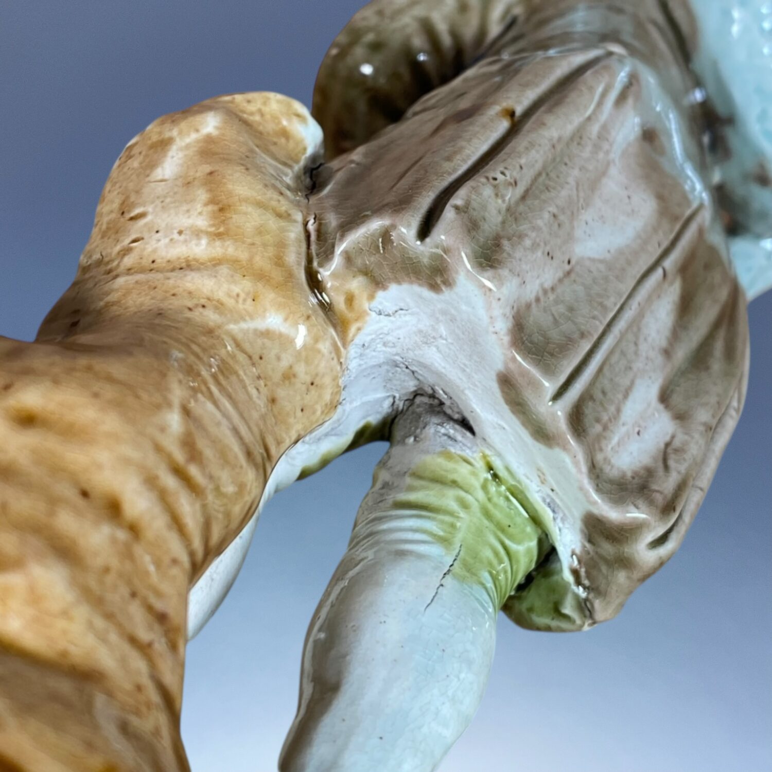 C18th Ralph Wood, Staffordshire Figure of a Shepherd - Image 2