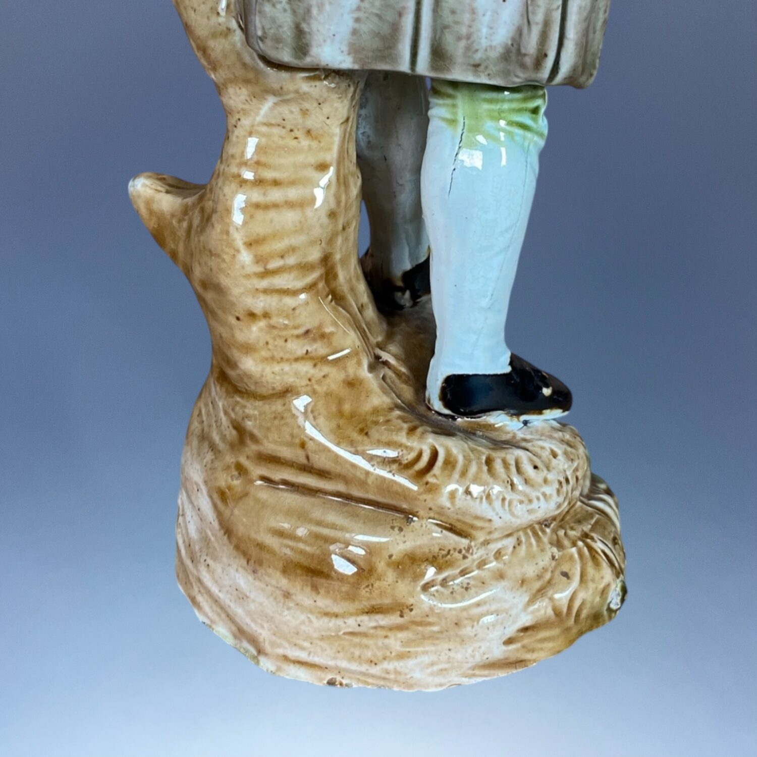 C18th Ralph Wood, Staffordshire Figure of a Shepherd - Image 5