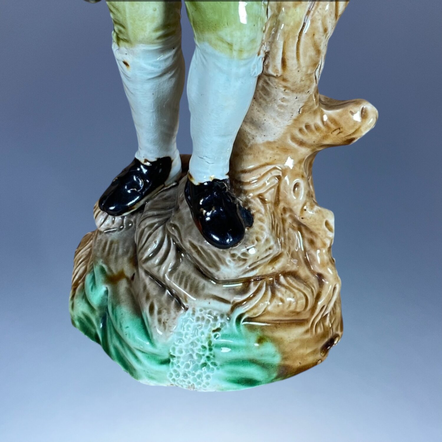 C18th Ralph Wood, Staffordshire Figure of a Shepherd - Image 8