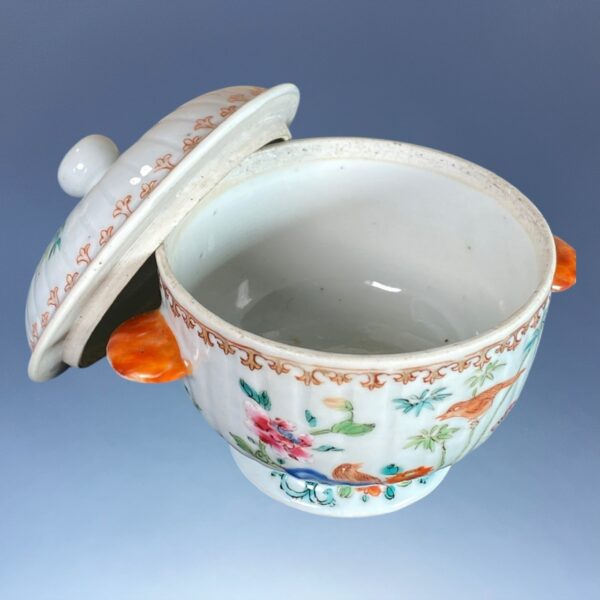 C18th Chinese Export Porcelain Bowl & Cover. - Image 2