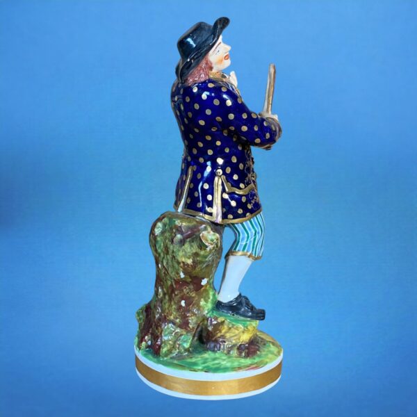 Bloor Derby Figure of a 'Peasant Fiddler' - Image 3