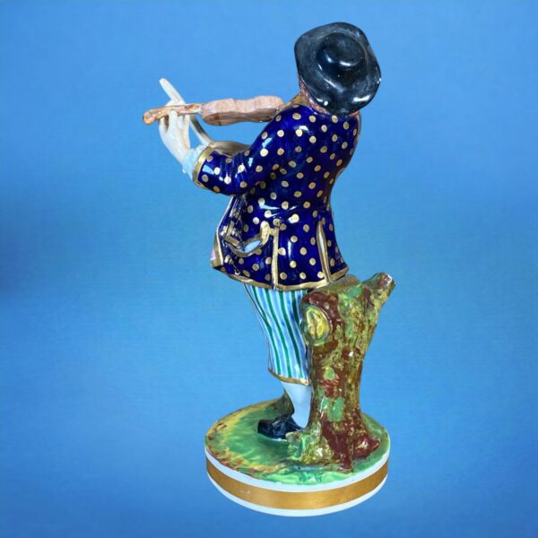 Bloor Derby Figure of a 'Peasant Fiddler' - Image 4