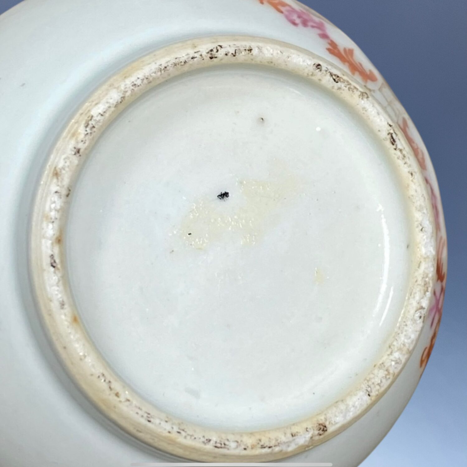 Chinese Export Porcelain Cream Jug - Meissen Style Decoration. - Image 4