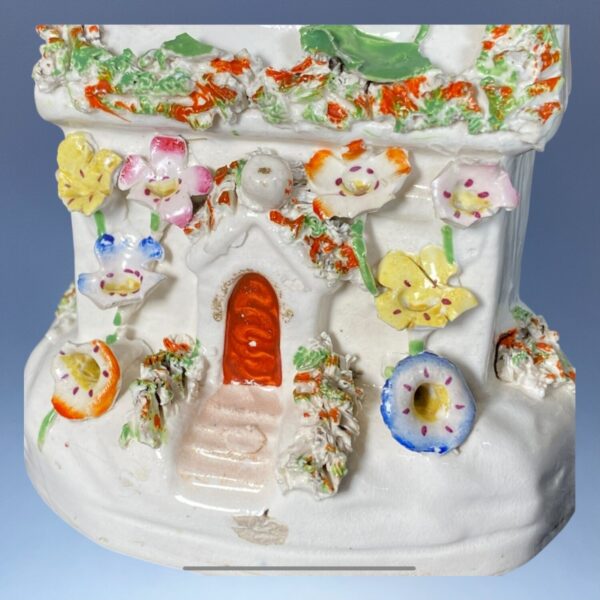 C19th Staffordshire Cottage Ornament - Image 2