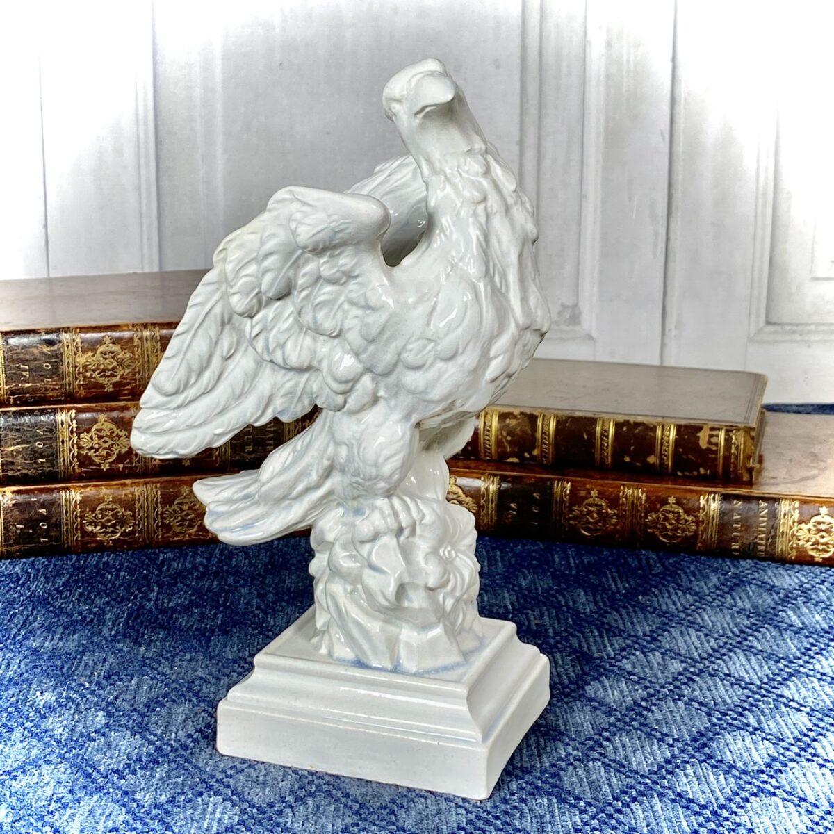 Early Staffordshire Pottery Model of an Eagle.