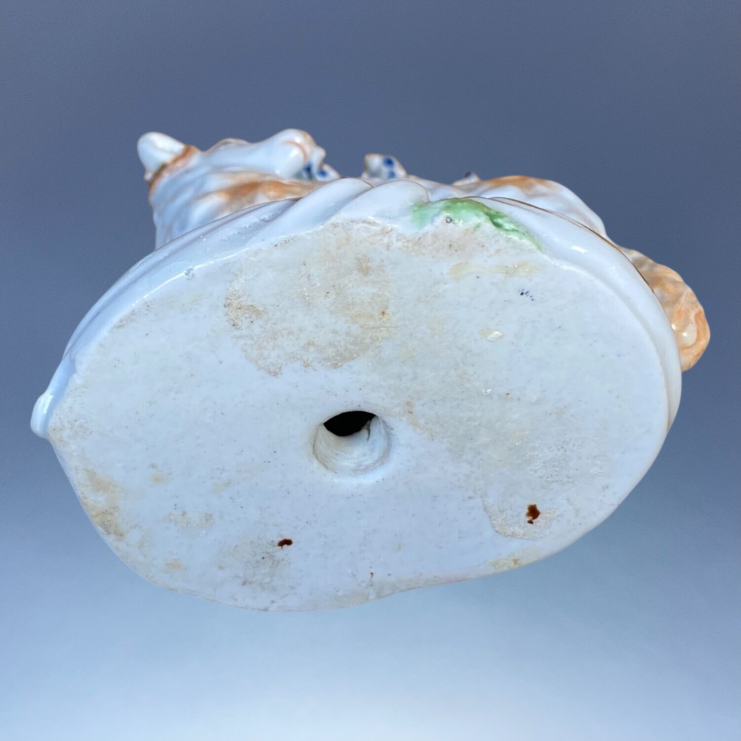 C18th Derby Porcelain Ram with Bocage - Image 2