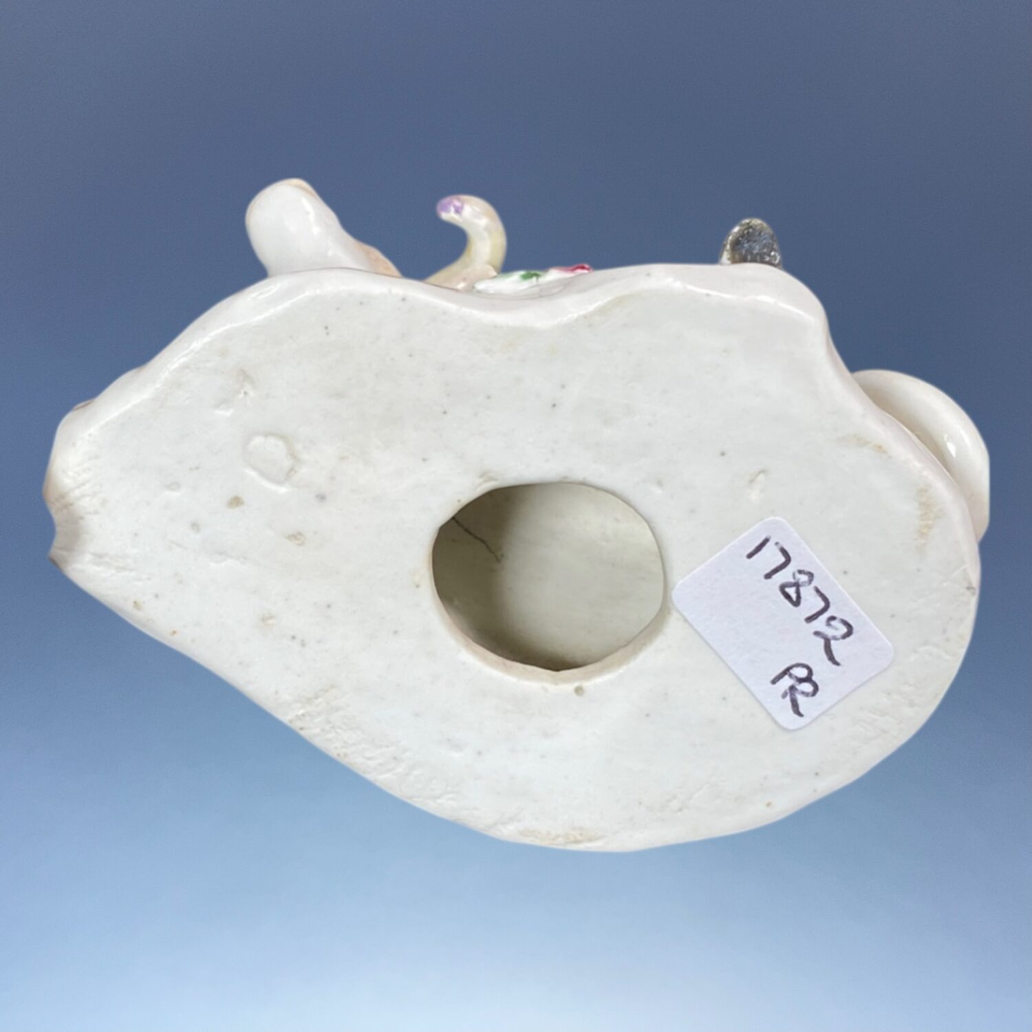 Pair of C18th Derby Porcelain Cows With Bocage - Image 8