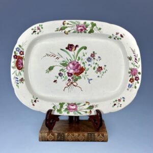 C19th Bristol Pottery 'Mansion House' Platter