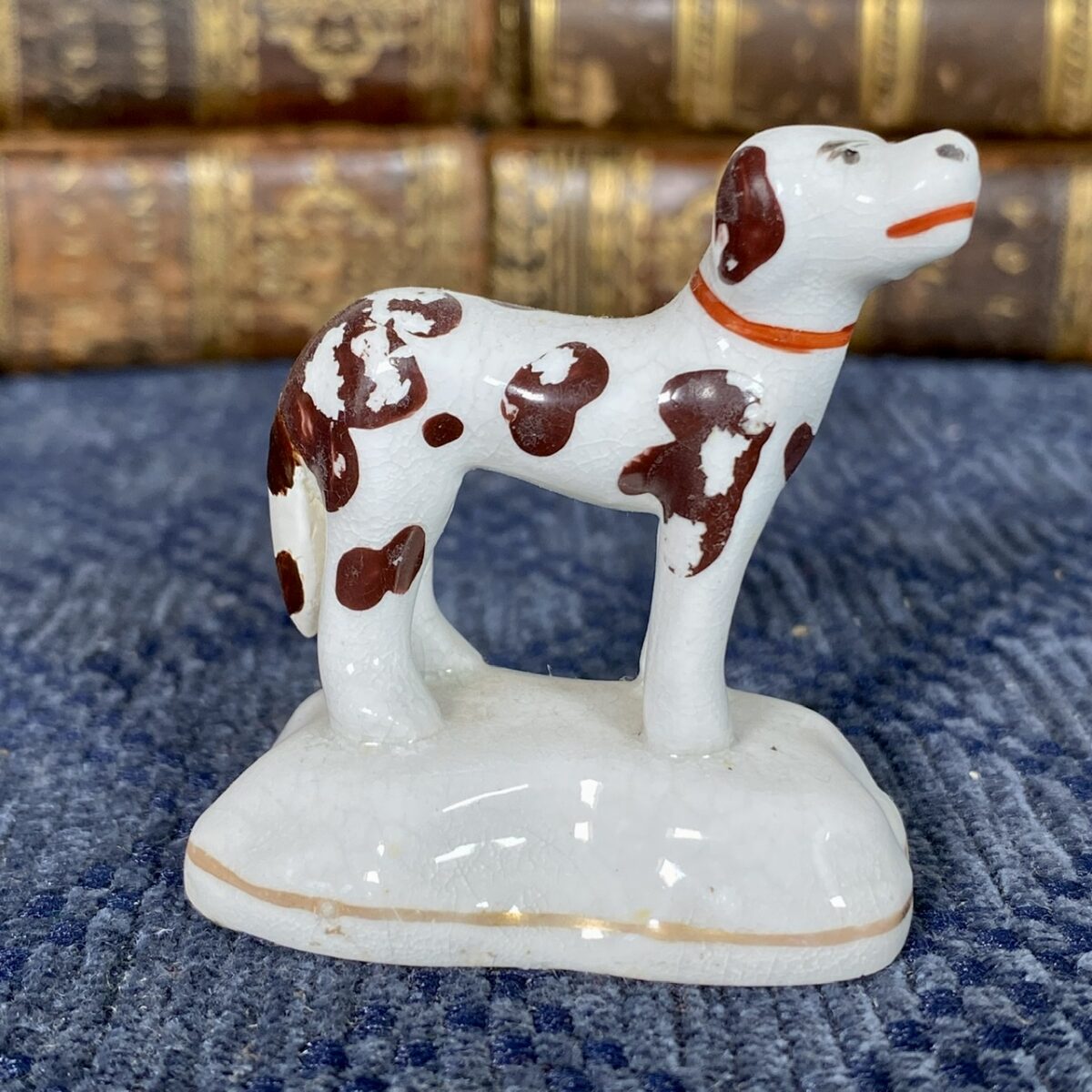 C19th Staffordshire Miniature Dog