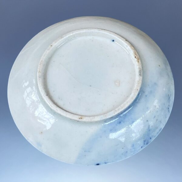 (Clearance) C18th Caughley Porcelain 'Toy' Teabowl & Saucer. - Image 4
