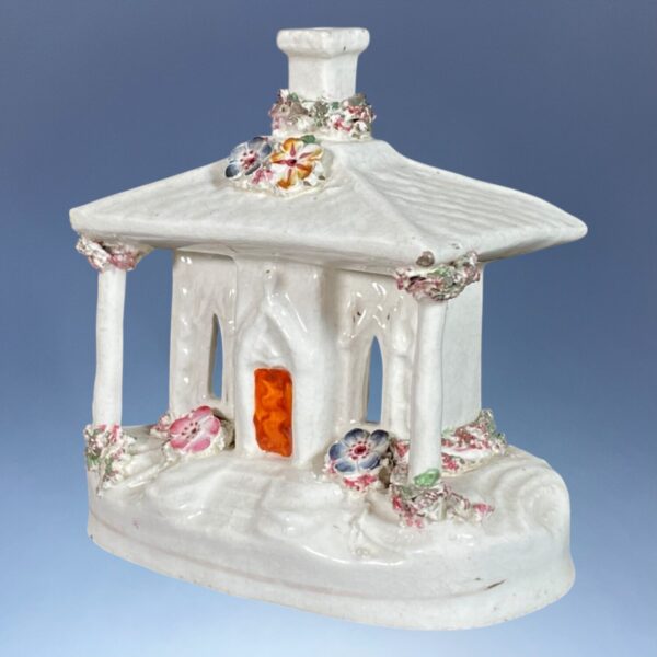 C19th Staffordshire Cottage Pastille Burner. - Image 2