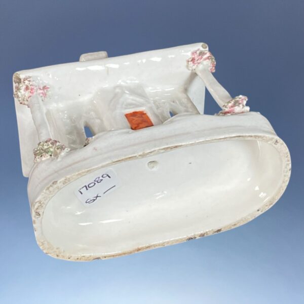 C19th Staffordshire Cottage Pastille Burner. - Image 6