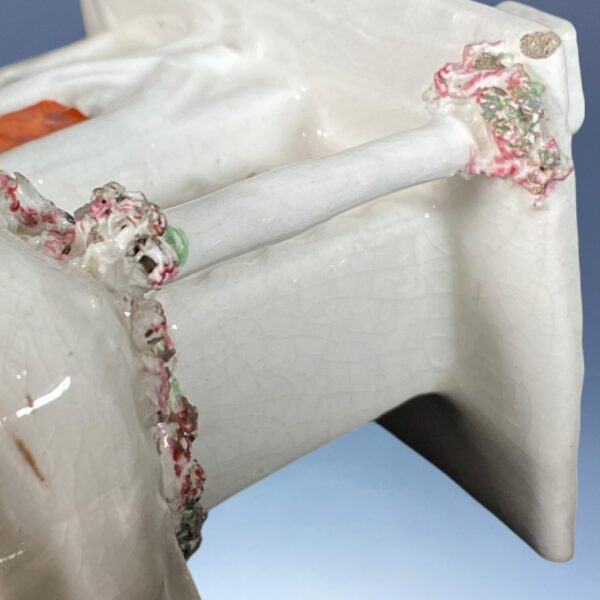 C19th Staffordshire Cottage Pastille Burner. - Image 11