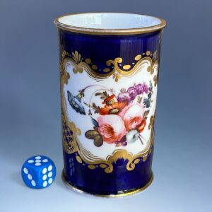Antique Coalport Porcelain Spill Vase (b)