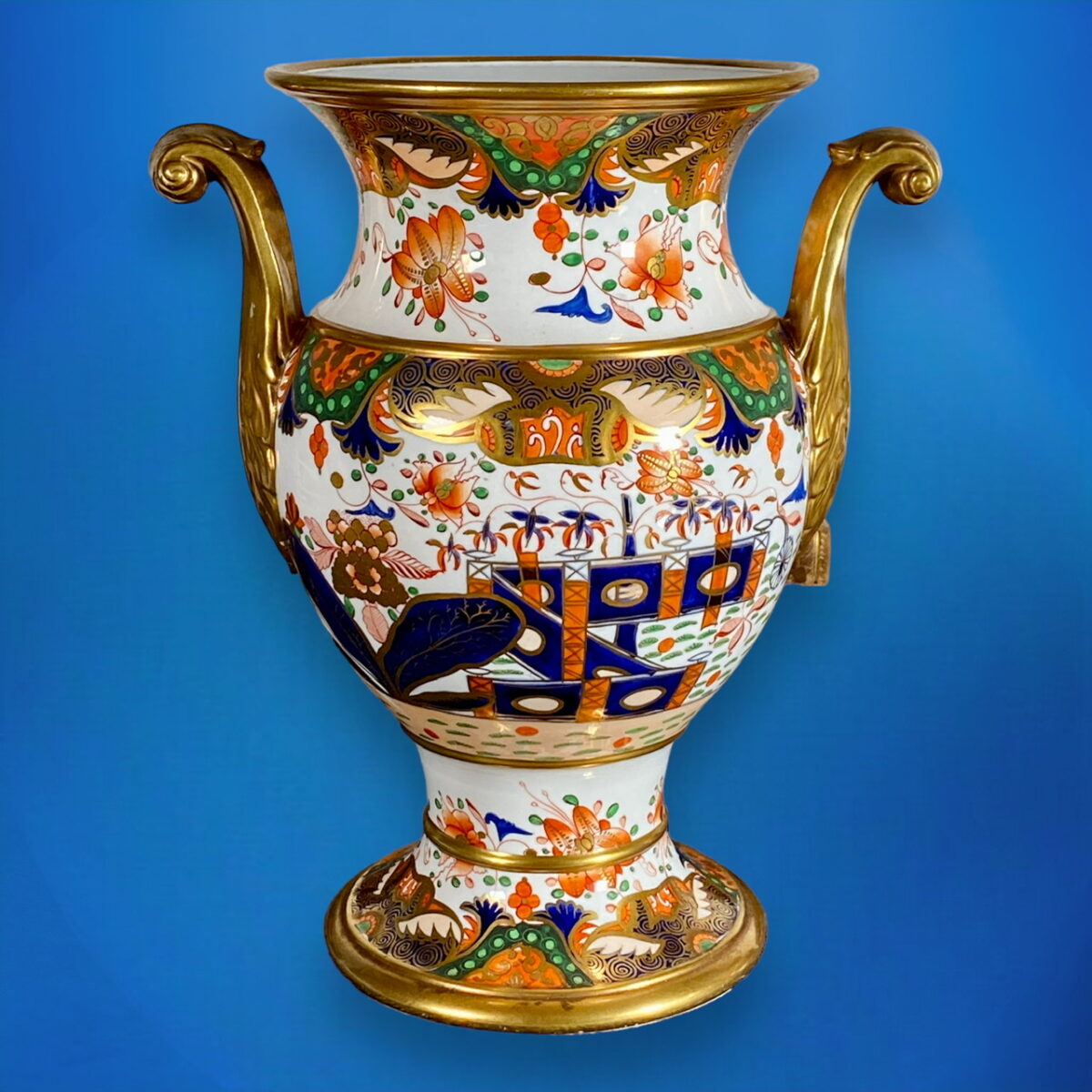 Early Spode ‘Imari’ Style ‘New Shape Jar’ (a)