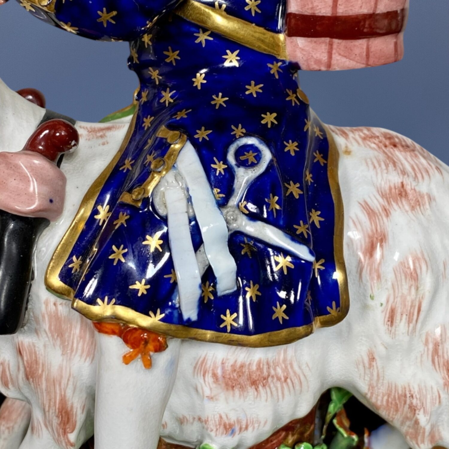 Pair of Bloor Derby 'Welch Tailor & Wife Riding Goats' - Image 2