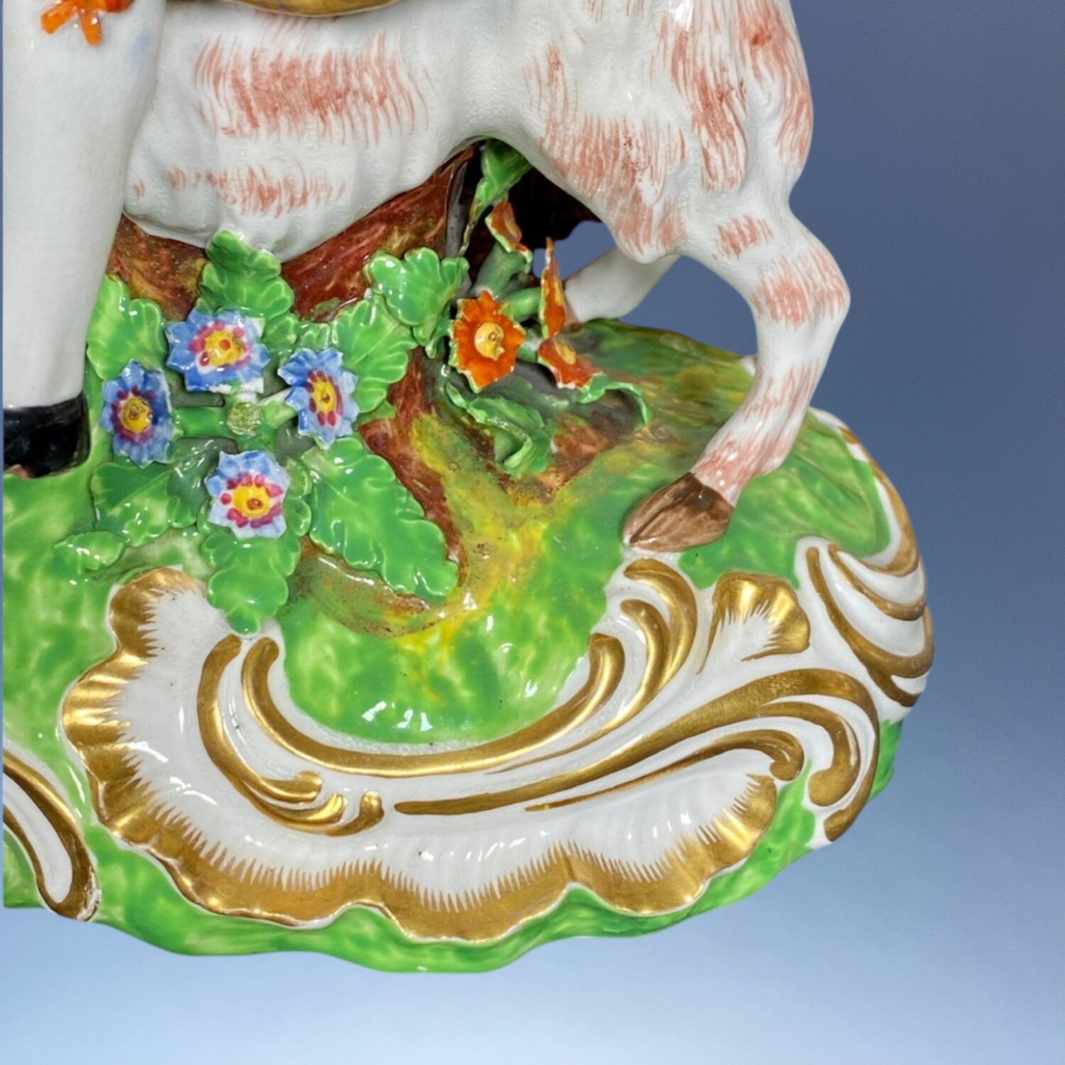 Pair of Bloor Derby 'Welch Tailor & Wife Riding Goats' - Image 8