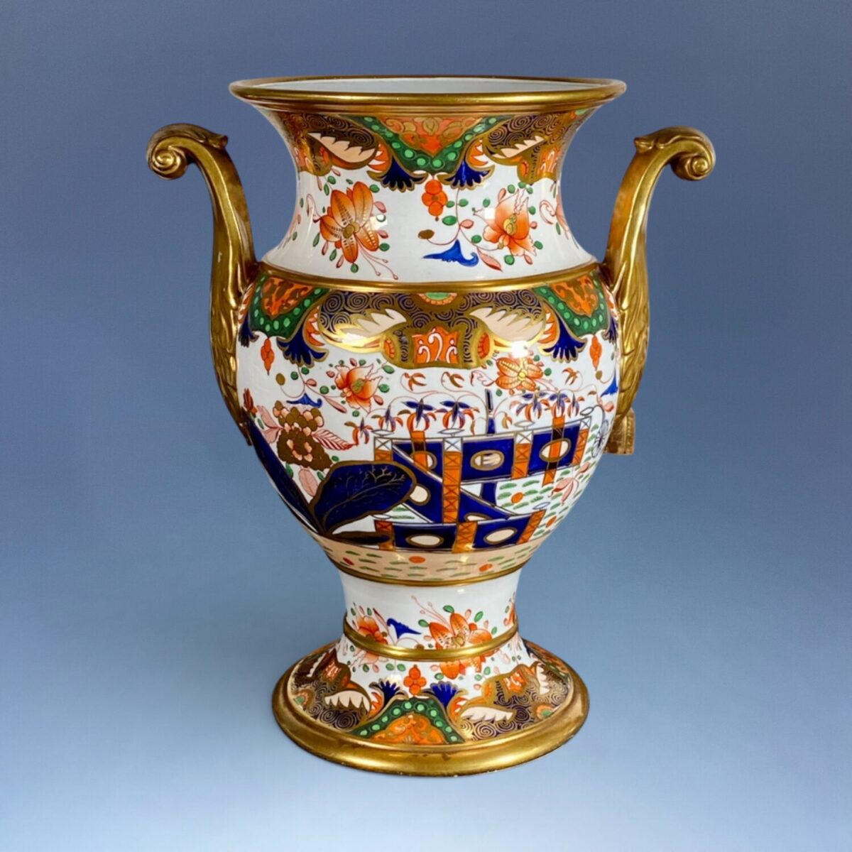 Early Spode ‘Imari’ Style Large ‘New Shape Jar’ (a)