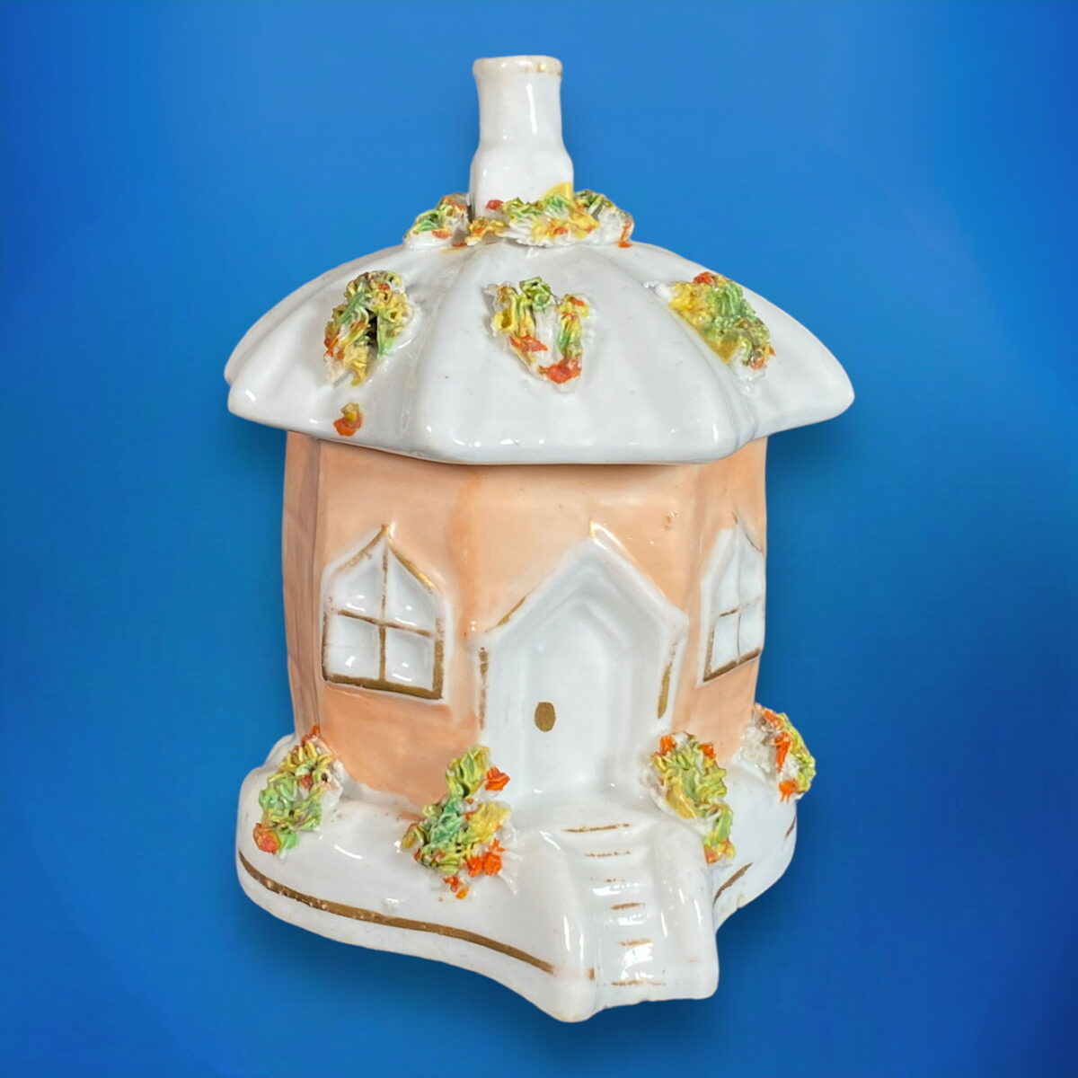 Staffordshire Toll House Pastille Burner.
