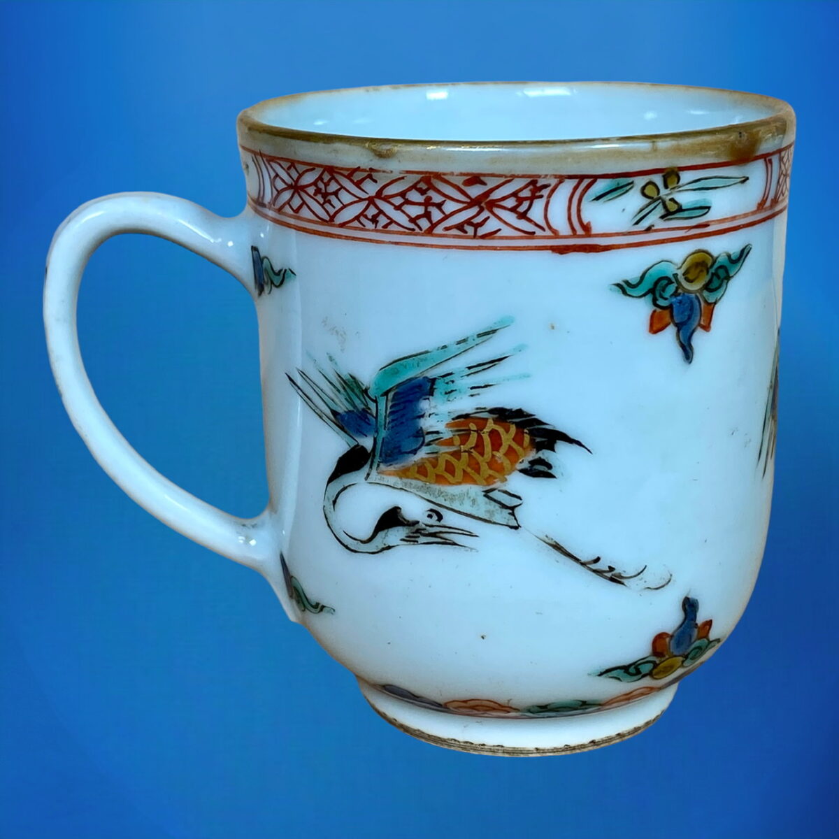Kangxi Period Porcelain Coffee Cup – Famille Verte