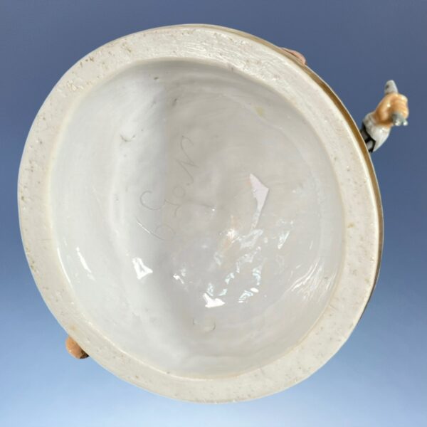 Pair of C19th Niderviller Porcelain Figures of Boys Fishing. - Image 5