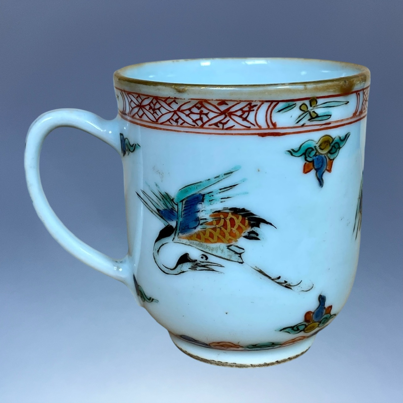 Chinese Export Porcelain Coffee Cup - Famille Verte - Image 5