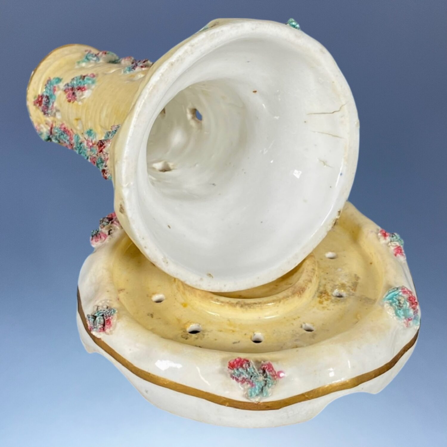 Unusual Staffordshire 'Lighthouse' Pastille Burner. - Image 3