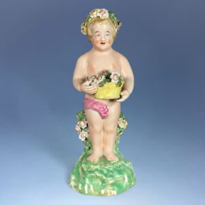 Derby Large Figure of a Putto