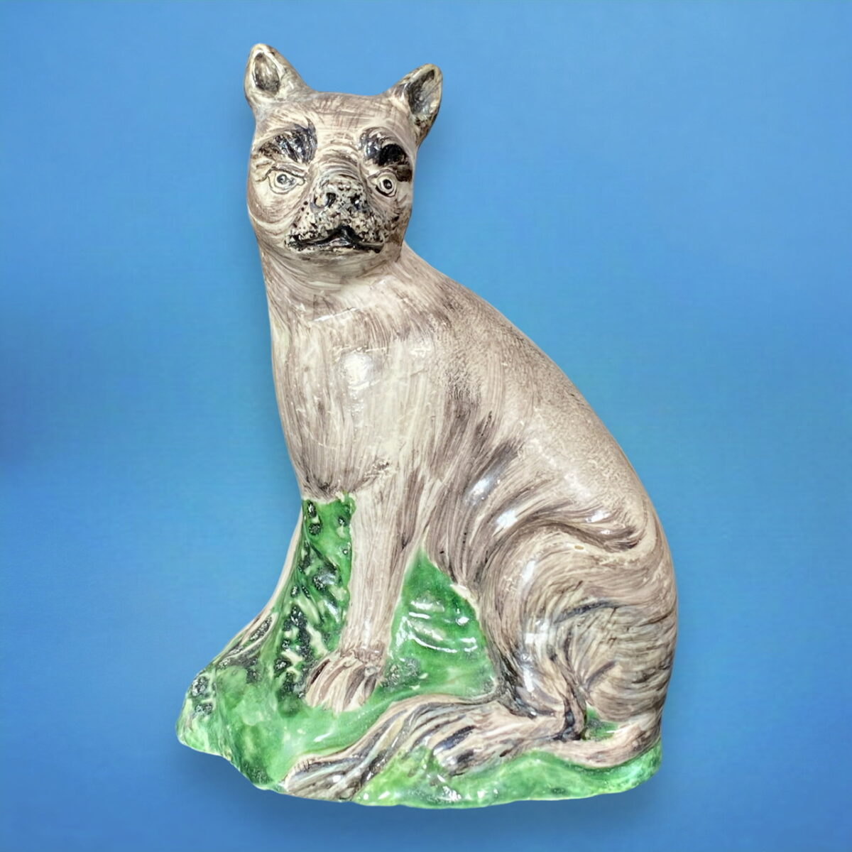Early Staffordshire Pottery Model of a Dog