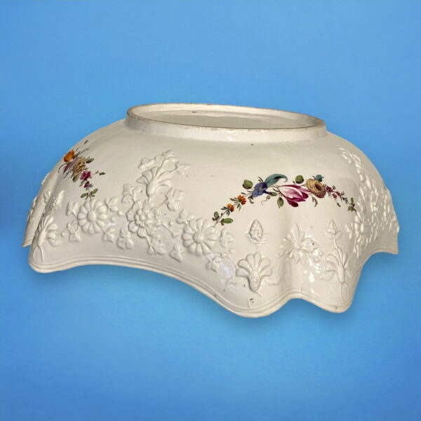 C18th Höchst Porcelain Salad Bowl. - Image 6