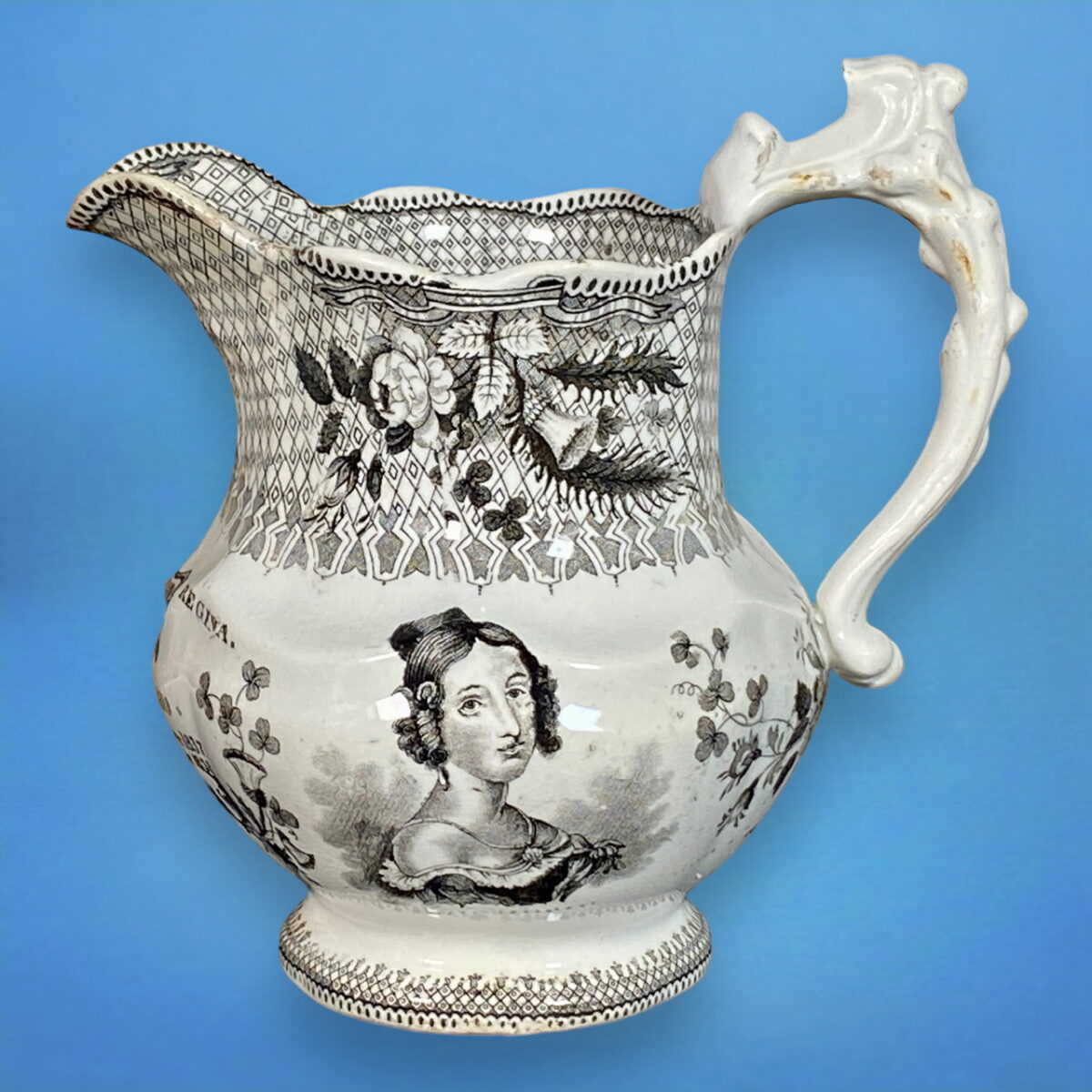 Queen Victoria Coronation, Commemorative Jug.
