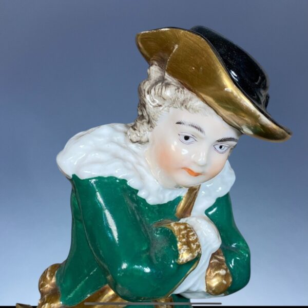 Fine Pair of C19th Staffordshire Porcelain Seasons - Image 3