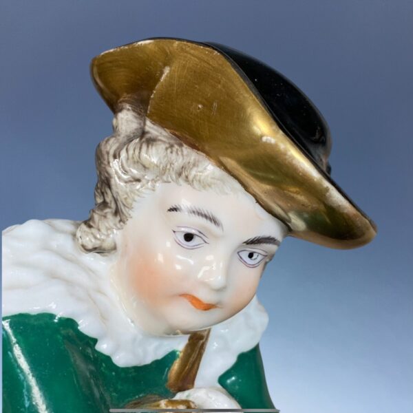 Fine Pair of C19th Staffordshire Porcelain Seasons - Image 13
