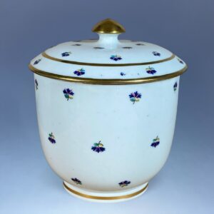 C18th Caughley Porcelain Sucrier and Cover
